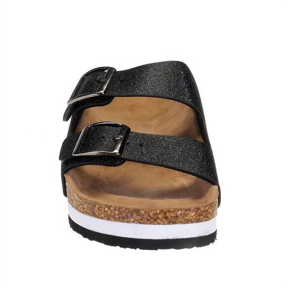 NEW CORKYS FOOTWEAR women's beach babe sandal in charcoal - Picture 5 of 6